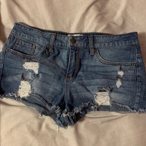 Jean shorts